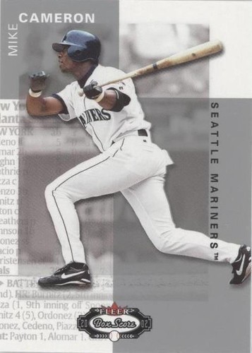 2002 Fleer Box Score - Mike Cameron #11