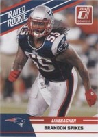 2010 Donruss Rated Rookie Brandon Spikes #12