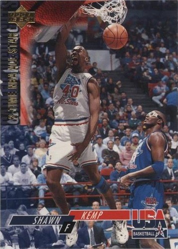 1994 Upper Deck USA Basketball - Shawn Kemp #27
