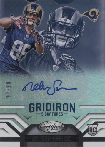 2016 Panini Certified Nelson Spruce #GS-NS2