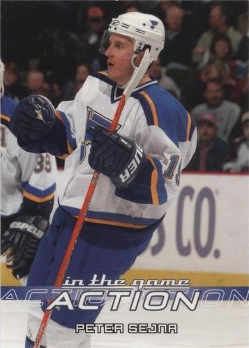2003-04 In the Game Action - Peter Sejna #548