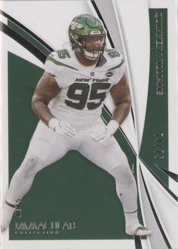 2021 Panini Immaculate Collection Quinnen Williams #56