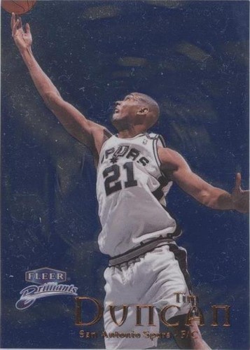 1998-99 Fleer Brilliants - Tim Duncan #1B