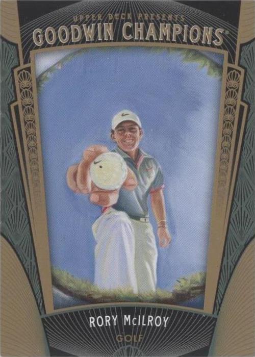 2015 Upper Deck Goodwin Champions — Рори Макилрой No20
