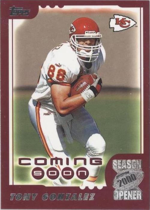 2000 Topps Season Opener Tony Gonzalez #191
