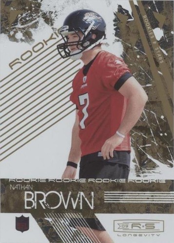 2009 Donruss Rookies & Stars Longevity Nathan Brown #178