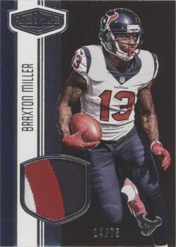 2016 Panini Plates & Patches Braxton Miller #RM-BM