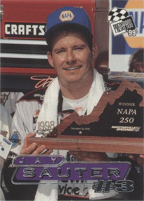 1999 Press Pass - Jay Sauter #56