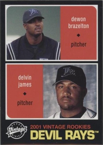 2002 Upper Deck Vintage - Delvin James Dewon Brazelton #34