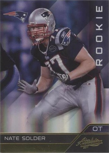 2011 Panini Absolute Memorabilia Nate Solder #182