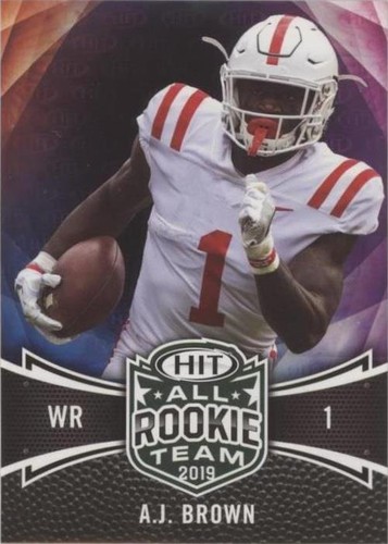 2019 Sage Hit Premier Draft A.J. Brown #134