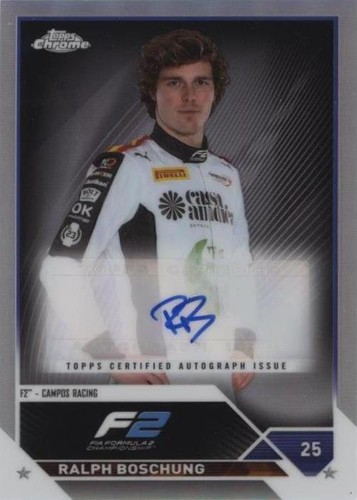 2023 Topps Chrome Formula 1 - Ralph Boschung #CAC-RB