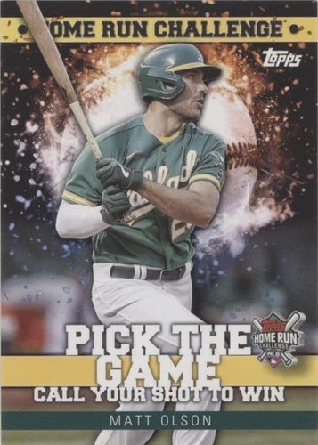 2022 Topps Series 1 - Matt Olson #HRC-17