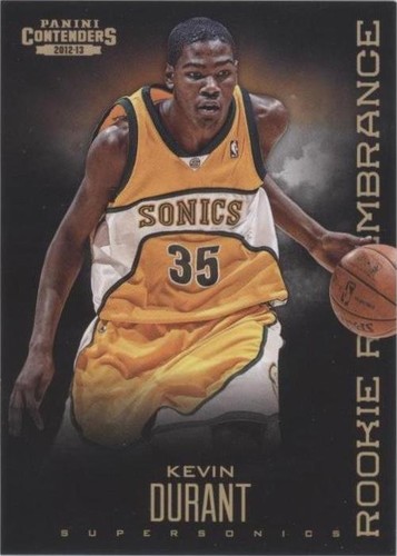 2012-13 Panini Contenders - Kevin Durant #4