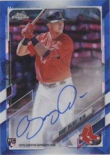 2021 Topps Chrome Sapphire Edition - Bobby Dalbec #RA-BD
