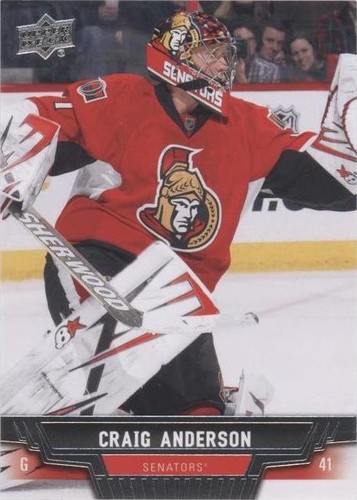 2013-14 Upper Deck - Craig Anderson #43