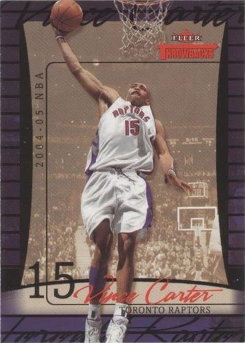 2004-05 Fleer Throwbacks - Vince Carter #58