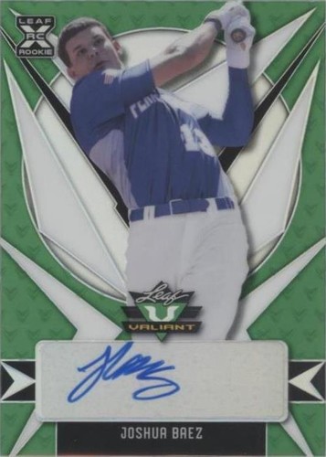 2021 Leaf Valiant - Joshua Baez #BA-JB1
