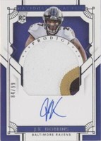 2020 Panini National Treasures J.K. Dobbins #PPA-JD