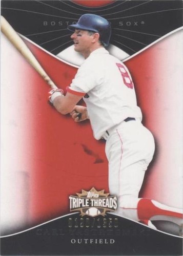 2009 Topps Triple Threads - Carl Yastrzemski #68