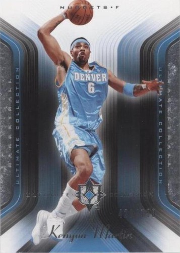 KENYON MARTIN 2001-02 UD ULTIMATE COLLECTION-ULTIMATE GU