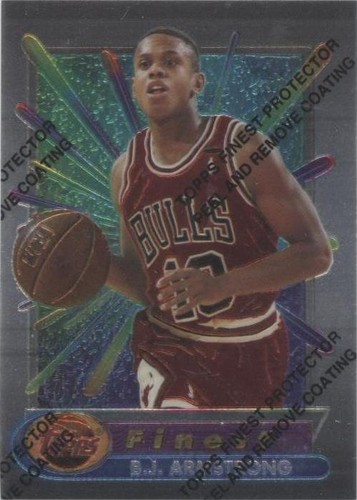 1994-95 Topps Finest - B.J. Armstrong #25