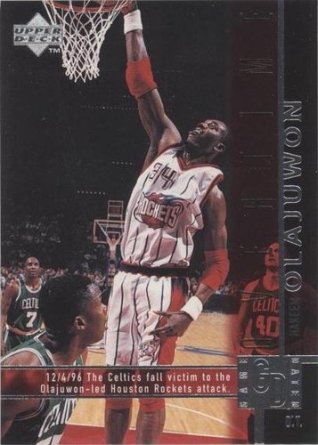 1997-98 Upper Deck - Hakeem Olajuwon #322