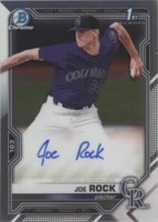 2021 Bowman Draft - Joe Rock #CDA-JR