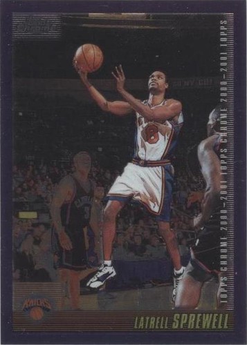 2000-01 Topps Chrome - Latrell Sprewell #15