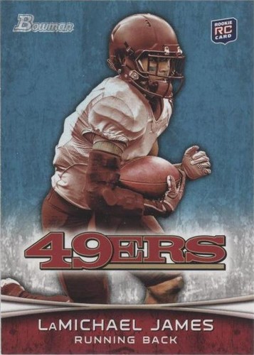2012 Bowman LaMichael James #132