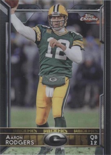 2015 Topps Chrome Aaron Rodgers #2