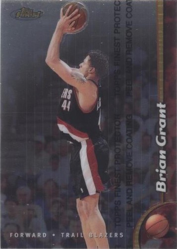 1998-99 Topps Finest - Brian Grant #154
