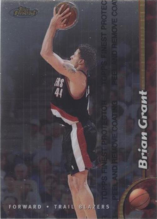 1998-99 Topps Finest - Brian Grant #154