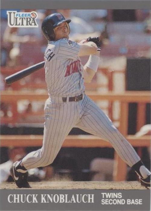 1991 Fleer Ultra Update - Chuck Knoblauch #U-37