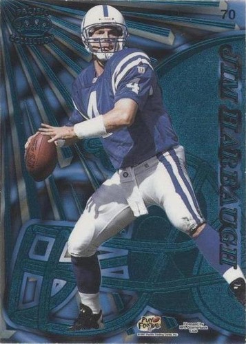 1997 Pacific Dynagon Prism Jim Harbaugh Jimmy Smith #70