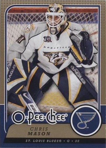 2008-09 O-Pee-Chee - Chris Mason #443