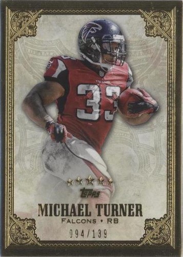 2012 Topps Five Star Michael Turner #35