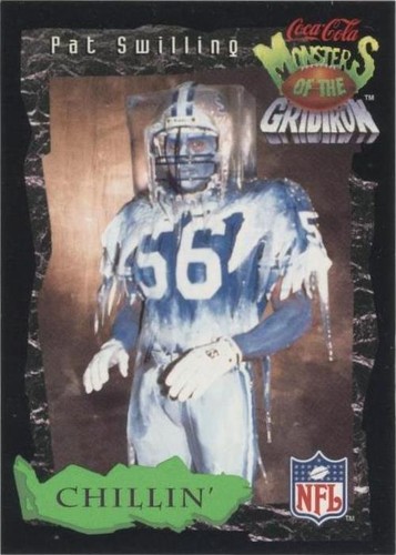1994 Classic Pro Line Live Coca-Cola Monsters of the Gridiron Pat Swilling #10
