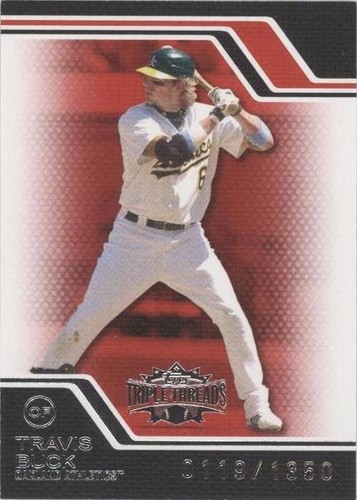 2008 Topps Triple Threads - Travis Buck #51