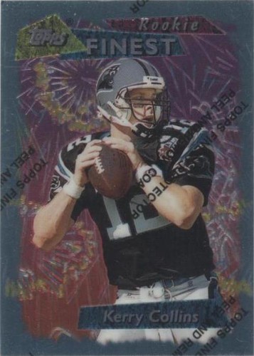 1995 Topps Finest Kerry Collins #261