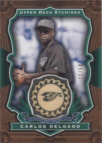 2004 Upper Deck Etchings - Carlos Delgado #BE-CD
