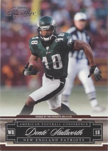 2007 Playoff Prestige Donte Stallworth #112