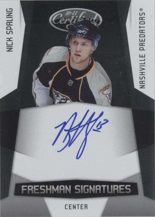 2010-11 Certified - Nick Spaling #179