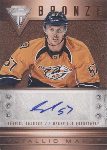 2012-13 Panini Rookie Anthology - Gabriel Bourque #20