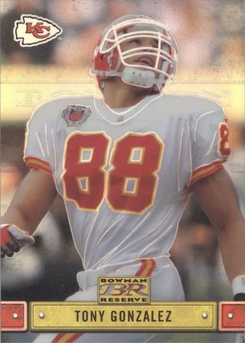 2000 Bowman Reserve Tony Gonzalez #76