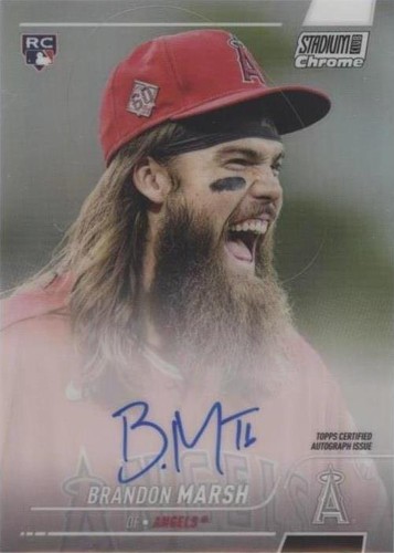 2022 Topps Stadium Club Chrome - Brandon Marsh #SCCBA-BM