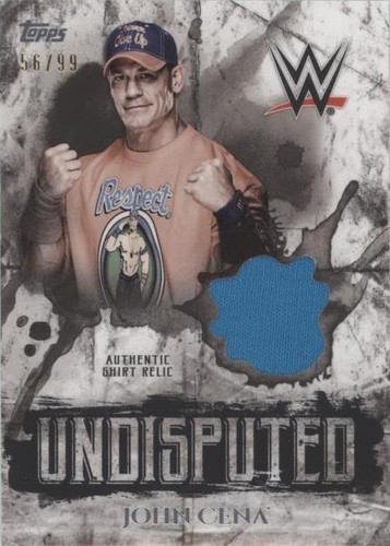 2018 Topps WWE Undisputed - John Cena #UR-JC