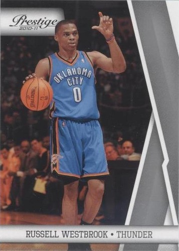 RUSSELL WESTBROOK 2010-11 PANINI PRESTIGE Card #84 NM-MT Condition