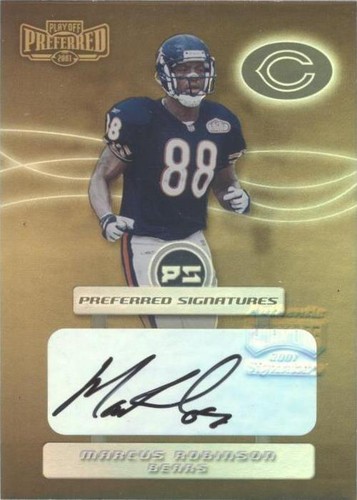 2001 Playoff Preferred Marcus Robinson #085
