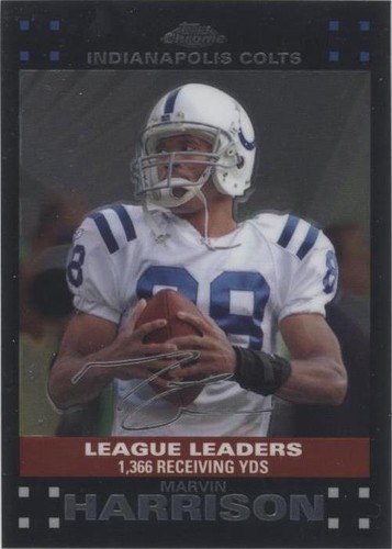 2007 Topps Chrome Marvin Harrison #TC98